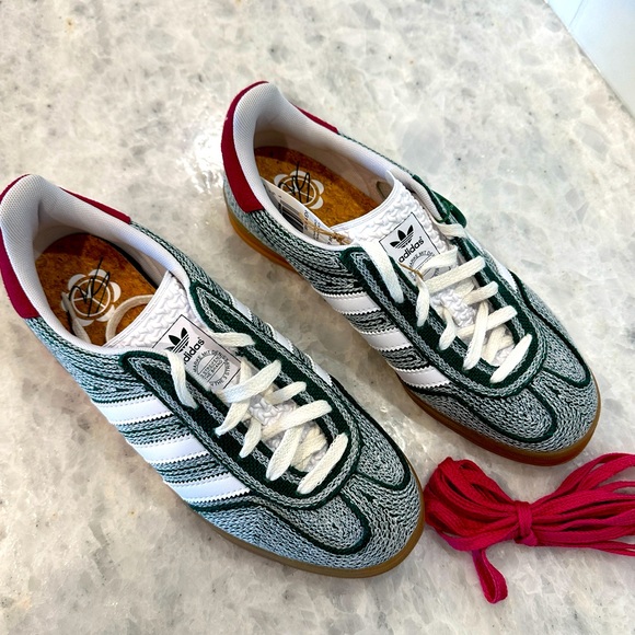 ADIDAZ Gazelle Sean Wotherspoon Hemp Green - Picture 7 of 9